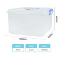 most useful household large plastic storage container toy box with lock
